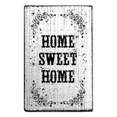 Tampon Vintage - Home is where your heart is