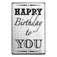 Vintage Stamp - Happy birthday to you