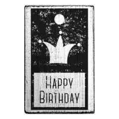 Sello Vintage - Happy birthday