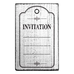 Vintage Stamp - Invitation - Frame