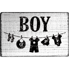 Tampon Vintage - Boy