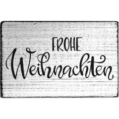 Tampon Vintage - Frohe Weihnachten