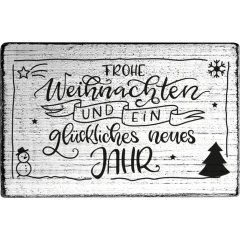 Tampon Vintage - Frohe Weihnachten und ein glückliches neues Jahr