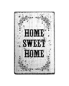 Tampon Vintage - Home is where your heart is