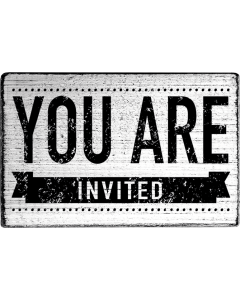 Tampon Vintage - You are invited