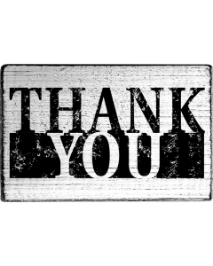 Tampon Vintage - Thank you