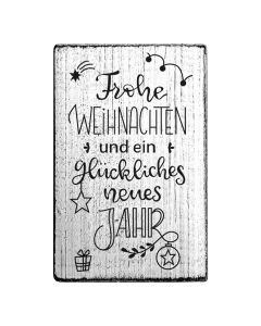 Tampon Vintage - Frohe Weihnachten und ein glückliches neues Jahr