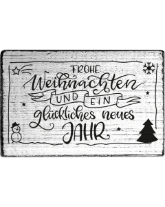 Tampon Vintage - Frohe Weihnachten und ein glückliches neues Jahr