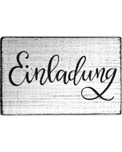 Tampon Vintage - Einladung