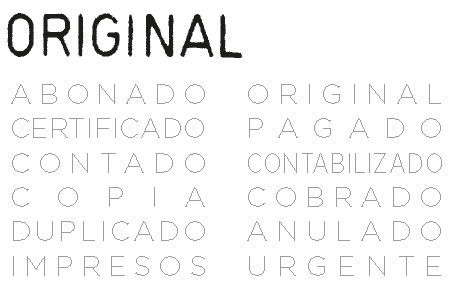Impresión de muestra