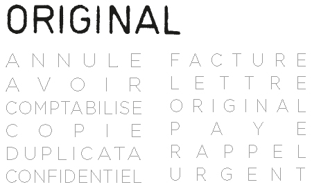 Échantillon d'empreinte
