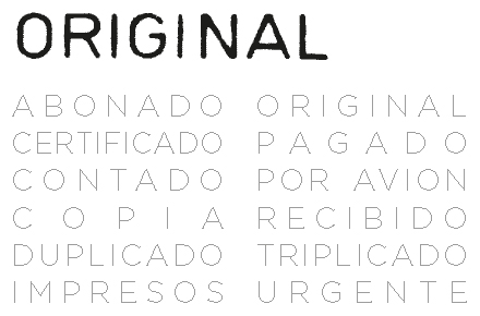 Impresión de muestra