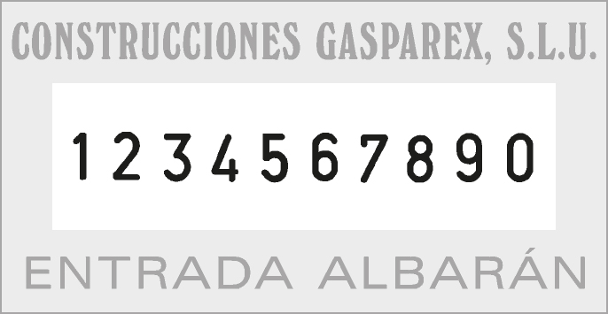 Impresión de muestra