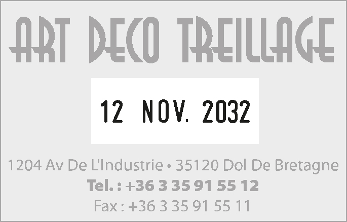 Échantillon d'empreinte