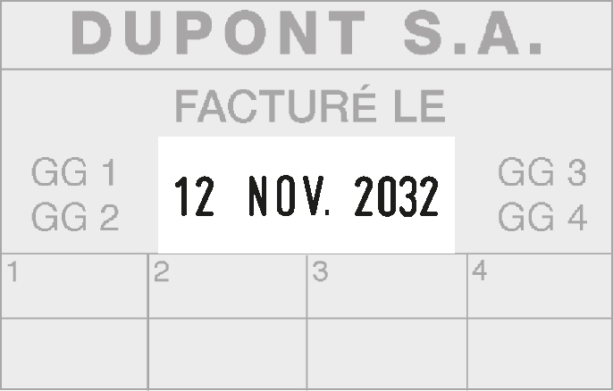Échantillon d'empreinte